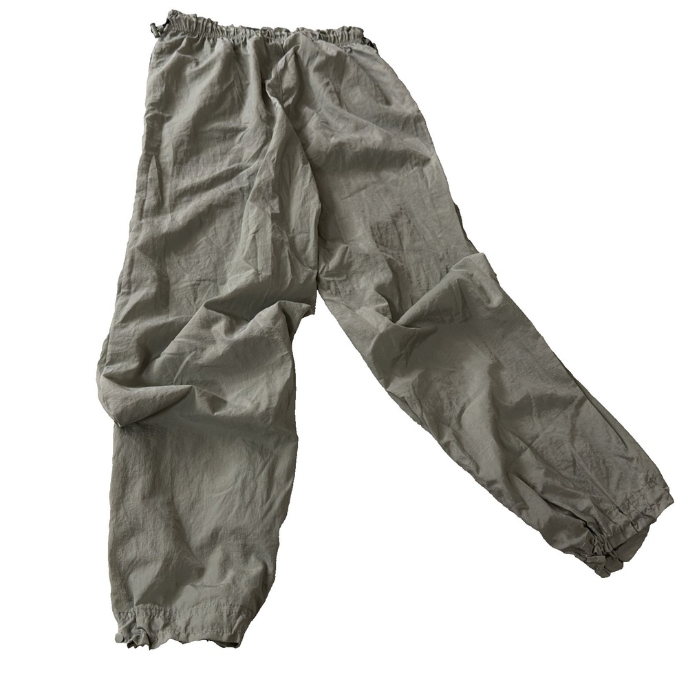 Women's Parachute Refuge Cargo Lightweight Pants Light Green Khaki Small pull on